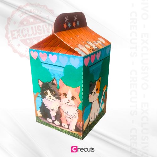 Caixa Milk para Canva